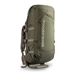 Eberlestock Vapor 5000 V2 Ultra-Lightweight Backpack: Durable, Versatile, and Perfect for Outdoor Adventures - All-Weather Durability, Military Green