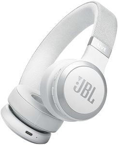 JBL Live 670 Bluetooth Adaptive Noise Cancelling On-Ear Headphones, White