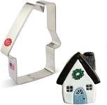 Gingerbread House Cookie Cutter 4.5" Made in USA by Ann Clark