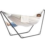 GAFETE Double Hammock with Stand fo