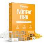 Trunativ Everyday Fiber Supplement Powder | Instant Acidity Relief & Bloating Relief | Prebiotic Fibre Supplement | Psyllium Husk Replacer & Isabgol Replacer | Gluten Free | Unflavored 100g (Pack of 1)