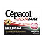 Health Sore Throat Relief Lozenges