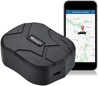 Zeerkeer GPS Tracker, Waterproof 5 Months Standby Rechargable Tracker and Anti-Lost GPS Locator for Vehicle Car Boat Truck Real Time Anti Theft Tracking Device GPS Locator