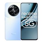 realme NARZO 70 5G (Ice Blue,8GB RAM, 128GB Storage | Dimensity 7050 5G Chipset | 120Hz AMOLED Display | 50MP Primary Camera | 45W Charger in The Box