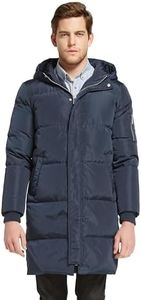 Orolay Men’s Thickened Down Jacket Winter Warm Down Coat Navy