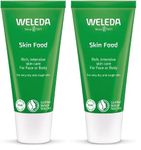 Weleda Skin Food, Dry Skin Moisturiser, Moisturising Cream & Primer, Face & Body, For Men & Women, Multiple Uses, 100% Certified Natural, Organic, 30ml (Pack of 2)