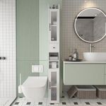 Maupvit Bathroom Storage Cabinet wi