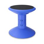 Storex 00301U01C Adjustable Wobble Chair, Non-Slip Base, 12-18 Inch Height, Blue