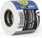 Professional Grade Aluminum Foil Tape - Giant Roll! 4 Inch by 210 Feet (70 Yards) - Perfect for High Temperature HVAC, Sealing & Patching Hot & Cold Air Ducts, Metal Repair, Insulation & Much More!