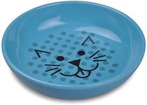 Van Ness Pet EcoWare Whisker-Friendly Cat Bowl, Wide Cat Dish, 8oz