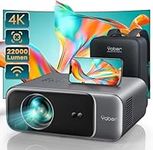 【Auto Focus & Keystone】4K Projector