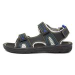 Red Fish Carl Boys Black Easy Fasten Sandal - Size 4 UK - Black