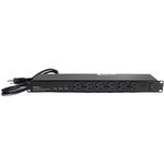 StarTech.com 16 Outlet Horizontal 1U Rack Mount PDU Power Strip for Network Server Racks - Surge Protection - 120V/15A - 6ft Power Cord (RKPW161915)