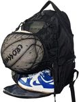CAFINY Large Basketball Backpack wi