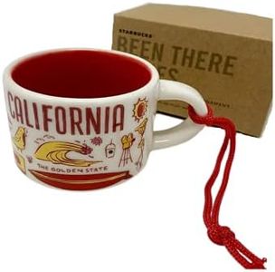 Starbucks California Been There Series Collection Ceramic Coffee Mug Demitasse Ornament 2 oz