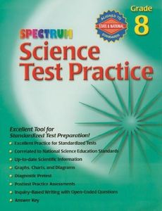 Spectrum Science Test Practice: Grade 8