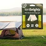 Brightz TentBrightz LED Tent String Lights for Guylines, 2 Pack - Glamping Camping Accessories for Tent Campers Tent Camping Lights Tent Lights Camping Gear - Never Trip On Your Tent Strings Again
