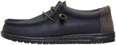 HEYDUDE Wally Waxed Casual Black/Bl