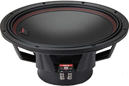 MTX Audio 5512-22 5500 Series Subwoofer, Black