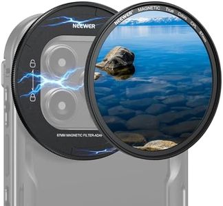 NEEWER 67mm Magnetic CPL Filter Set, Circular Polarizing Multicoated HD with Magnetic Filter Backplate Adapter, Compatible with iPhone 16 Pro/16 Pro Max Phone Cage Video Rig (PA073/PA074)