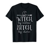 Halloween Witch Bitch Wicca Witchcraft Pagan Wiccan Women T-Shirt