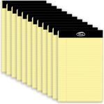 Alitte Yellow Legal Notepads 5x8, P