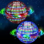 Flying Orb Ball Toys, semai Hand Controlled Hover Ball Mini Drone for Kid Toy, Gifts for Boys Girls 6-12 Years Kids Adult - Outdoor Toys Game Age 8-12 (Blue+Red)