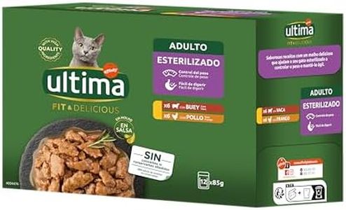 Ultima Comida Húmeda para Gatos Multipack de Pollo y Buey - 12 x 85g
