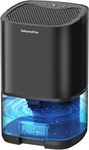 Gocheer Dehumidifiers for Bedroom 35oz Small Dehumidifier for Home 2500 Cubic Feet(350sq ft) with 7 LED Lights, Ultra Quiet & Auto Shut off Dehumidifier for Bathroom Basement Closet Garage RV, Black