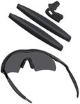 BLAZERBUCK Replacement Sock Kits Earsocks & Nosepieces for Oakley M Frame Series Sunglass - Black