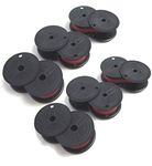 Ministry of Warehouse 6 Calculator Ribbons Replacement For Canon MP11DX Canon MP-11DX Black Red