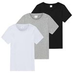 The Essentials Wardrobe Ladies TEW 3 Pack T- Shirt - Assorted - 1 - Large