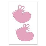 Super A1 'Pink baby booties ' Wall 