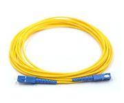 Cable Connector Optilink Simplex Single Mode Optical Fiber Patch Cord (5 meter, SC/PC to SC/PC)