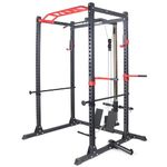 Kobo Imported PR-1 Professional Multi-functional Flat Frame Household Bench Barbell Stand Flat Squat Power Rack with Pulley Weight Lifting Cage, 150 kg