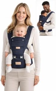 Sharth Baby Carrier with Hip Seat for Infants & Toddlers (7-41 lbs)