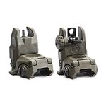 Magpul MBUS Front & Rear Flip Up Backup Sight GEN 2 - 247-248 - Olive Drab Green