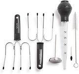 Taylor Precision Products 4PC Roasting Set, One Size, Stainless Steel