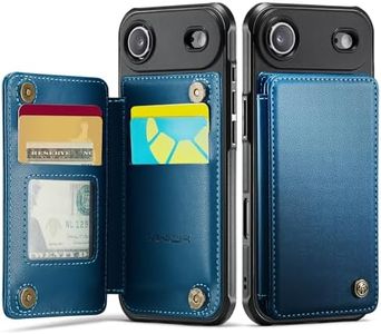 Vinich for iPhone Air Wallet Case with Card Holder, RFID Blocking Credit Slots Kickstand Shockproof Phone Cover Fit for iPhone Air 6.5" Blue