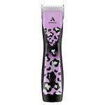 Andis 561458 Pulse Zr II Wild Edition 5-Speed Detachable Blade Clipper, Cordless Animal/Dog Grooming, Removable Lithium Ion Battery, LED Charge Light, Wild Colorway