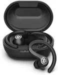 JLab JBuds Air Sport True Wireless Bluetooth Earbuds + Charging Case, Black, IP66 Sweat Resistance, Class 1 Bluetooth 5.0 Connection, 3 EQ Sound Settings JLab Signature, Balanced, Bass Boost