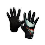 TAQCHA Villain Baseball Batting Gloves - Pittard Grip Skin Tight Adult Batting Gloves - Enhanced Performance Batting Gloves Men - Adult Sizes (Large)