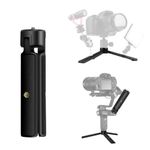 Akeipho Mini Tabletop Tripod for Gimbal/DSLRs, Desktop Tripod Stand Handle Grip for DJI Ronin S/SC, Zhiyun Weebill S/Smooth, Osmo Mobile with Extended 1/4" Screw Holes