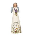 Blossom Bucket 211-12871 Friend You are a Joy Angel Figurine, 5.25-inch Height