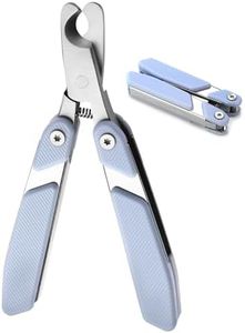 HEYCROWN Dog Nail Clippers with Foldable Design Cat Nail Trimmer