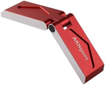 AKNgoes Woodworking Scriber Folding Saddle T-Square Ruler 7in, for Carpenter Work, Layout and Measuring Tools