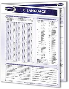 C Language - Computer Software Quick Reference Guide by Permacharts