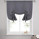 DWCN Blackout Curtains-Tie Up Shade