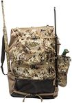 Rig'Em Right Waterfowl Refuge Runner Decoy Duck Hunting Backpack with Deluxe Padded Backrest and Shoulder Straps, Optifade Marsh, 24x12x38", Classic
