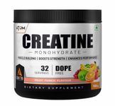 Asitis Nutrition Atom Creatine Monohydrate Powder 100G - 32 Servings, Fruit Punch, Dope Free, Enhances Performance, Promotes Muscle Gains